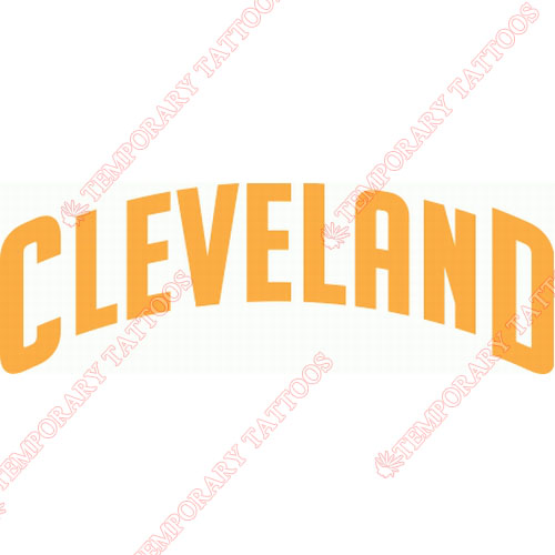 Cleveland Cavaliers Customize Temporary Tattoos Stickers NO.942
